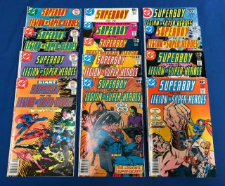 Superboy And The Legion Of - Heroes 231 - 258 : Dc Comics 1977 : Final Run