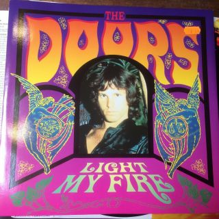Rare 1991 Vinyl 12 " Ep The Doors Light My Fire Ekr125t Looks Unplayed Nm
