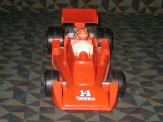 Vintage 1979 Tonka Aj Foyt Jr Race Car 14 Indy Formula 1 Racing Play People