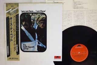 Keith Tippett Group You Are Here I Am There Polydor 23mm 0196 Japan Obi Vinyl Lp