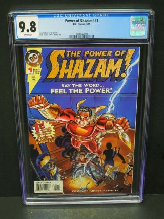 Dc Comics The Power Of Shazam 1 1995 Cgc 9.  8 White Pages Jerry Ordway Cover
