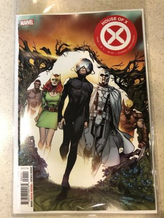 X5 - House Of X 1 - Main Cover A - Hickman - 1st Print - Marvel - Nm,