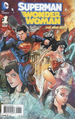 Dc Superman/wonder Woman 52 (2013) 1 - 29 & Annuals 1 - 2 Complete Set