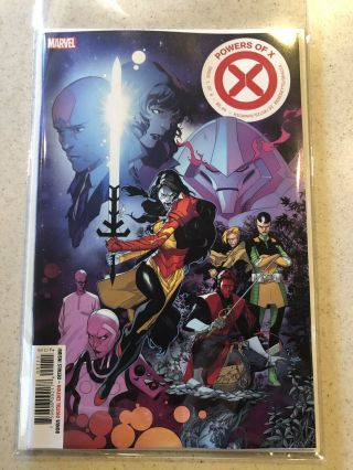 X5 Powers Of X 1 - Regular Cover A 1st Print - Hickman - Marvel - Nm,