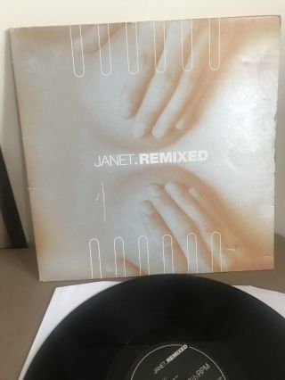 Janet Jackson Janet Remixed Double Lp Vinyl First Uk Pressing Rare