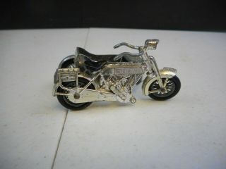 Vintage Lesney Matchbox Yesteryear 1914 Sunbeam Sidecar Motorcycle