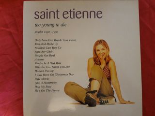 Saint Etienne - Too Young To Die - Uk Heavenly Lp 1st Press