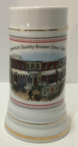 Pabst Blue Ribbon Ceramic Beer Stein - 2002 Limited Edition