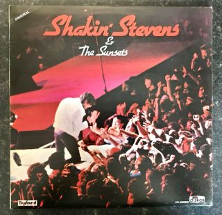 Shakin Stevens And The Sunsets Rare Vinyl Lp From Yugoslavia Diskos Ex.  Cond