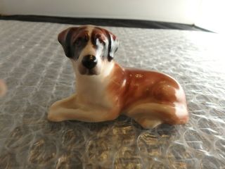 Royal Doulton Miniature Saint Bernard Dog Model