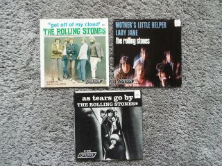 Rare - 3 - The Rolling Stones - 45 - Picture Sleeve 