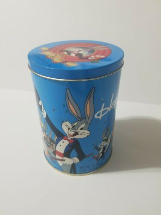 Vintage 1989 Happy Birthday Bugs Bunny Brachs Candy Tin Warner Bros
