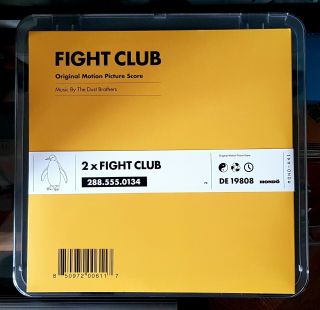 Fight Club Ost Soundtrack X2 Pink Vinyl Lp Mondo Death Waltz Dust Brothers