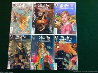 Buffy The Vampire Slayer Season 9 1 - 6 Comic Book Set Dark Horse 2011