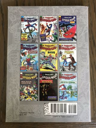 Marvel Masterworks Spider - Man Graphic Novels Vol.  1,  2,  3,  4. 7