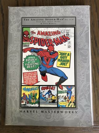 Marvel Masterworks Spider - Man Graphic Novels Vol.  1,  2,  3,  4. 8