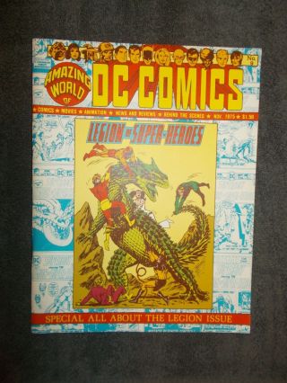 World Of Dc Comics 9 Vf - Nm Legion Of Heroes 1975 Dc