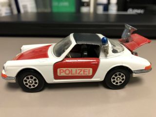 Corgi Toys Porsche Targa 911 S Police Car,