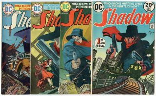 The Shadow 1 - 12 Complete Set Avg.  Vf 8.  0 Dc 1973