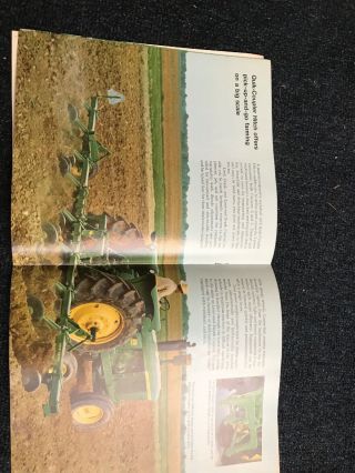 John Deere 140 Hp 5020 Diesel Row Crop Tractor Brochure Litho 3