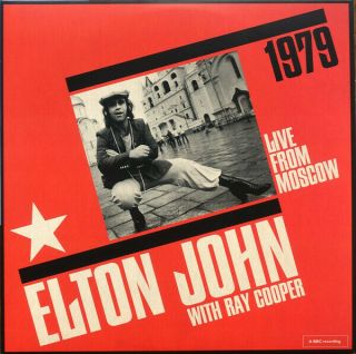 Elton John With Ray Cooper - Live From Moscow - Record Store Day 2019 2 - Lp - Rsd