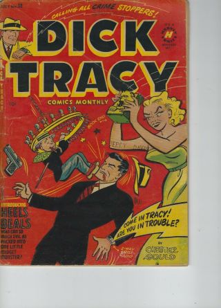 Dick Tracy 1 Golden And 2 Silver Age Comic Books