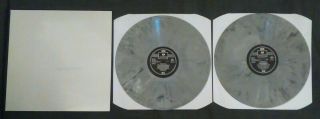 The Beatles - White Album - Rare Double 12 " Marbled Grey Vinyl Lp Set