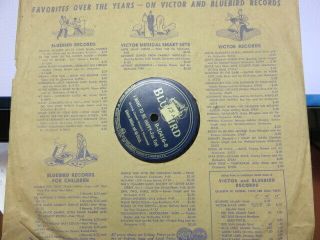 GLENN MILLER IN THE MOOD/ I WANT TO BE HAPPY BLUEBIRD RECORD 10416 78 RPM E - 2