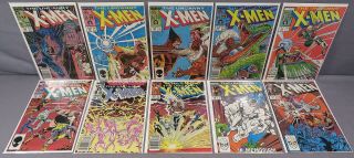 The Uncanny X - Men 220 221 222 223 224 225 226 227 228 229 (10 Issue Run) Marvel