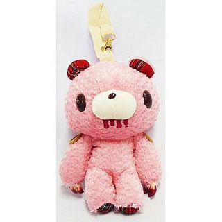 Gloomy Bear Plush Doll Keychain Accessory Teddy Grizzly Pouch Pink Limited Japan