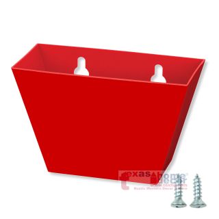 Red Plastic Cap Catcher For Starr X Bottle Openers Wall Mounted Screws