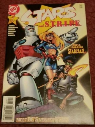 Stars And Stripe 0 (dc 1999) 1st Appearance Of Stargirl - Tv Show - Geoff Johns - Nm