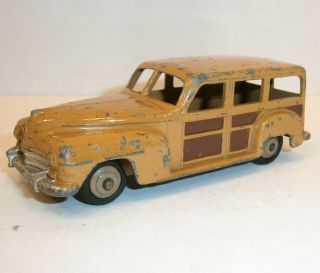 Vintage 1950 - 1953 Dinky No.  27f Plymouth Estate Wagon - Exc