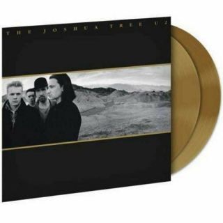 U2 The Joshua Tree 30th Anniversary,  180 Gram 2xlp,  Metallic Gold Colored Vinyl