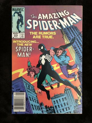 The Spider - Man 252 (vf, ).  1st App Of Black Costume