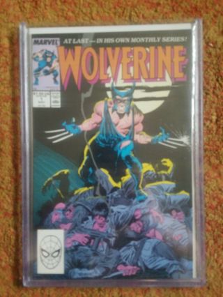 Wolverine 1 (nov 1988,  Marvel),  1st Appearance Wolverine,  Major Key,  Hg