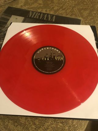 Nirvana Bleach Waterfront Red Vinyl Plus Tupelo Vinyl