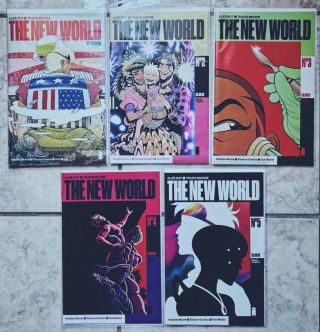 The World Complete Series Issue 1 2 3 4 5 Image Comics Ales Kot Tradd Moore