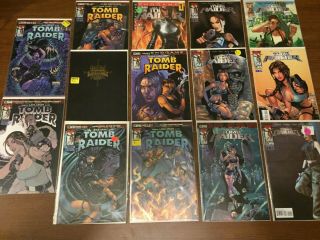 Tomb Raider Comic Books By Image First Series 18 - 43 Fourteen Books Sexy 003