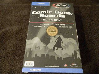 100 BCW Current Comic Book Bags And Boards - Acid - Archival Storage 2