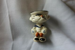 Vintage Egg Cup Popeye The Sailor Man