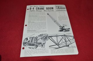 Lorain Crane D - 4 Crane Boom Dealer 