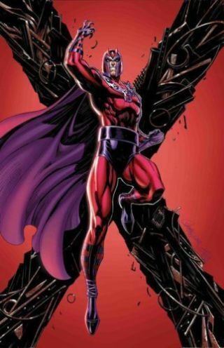 X - Men: Black - Magneto 1 1:100 J Scott Campbell Virgin Variant