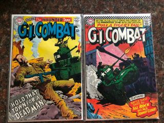 Gi Combat 120 129 138 130 Dc Comics Russ Heath Haunted Tank Sg Rock Johnny Cloud