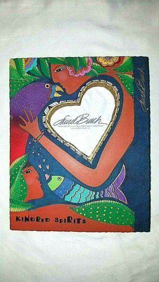 Laurel Burch Kindred Spirits Picture/photo Frame For Wall,  Desk,  Parrot,  Fish