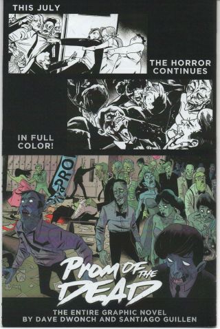 Kickstarter Exclusive Prom of the Dead 1 Dan Mendoza Zombie Tramp Variant Cover 2