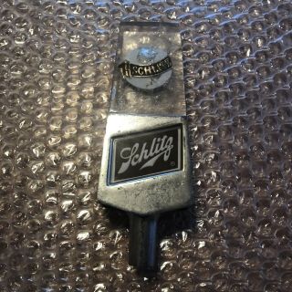 Vintage | Schlitz Beer Tap Handle Knob | Gently,  RARE 4