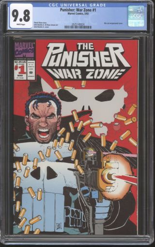 Punisher War Zone 1 Cgc 9.  8 Marvel Comics