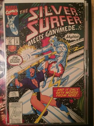 Silver Surfer 80,  81 & 82 1st Appearances Of Tyrant Marvel Movie Fantastic Four 4