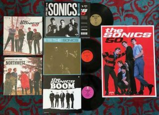 The Sonics 50 Nm - 3 - Lp Box Set W/book Poster Insert Black Friday 2015 Exclusive